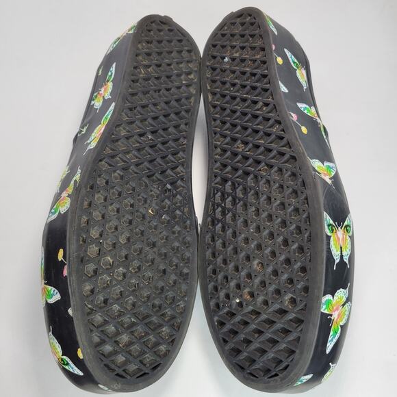 VANS Authentic Stac Morph Blackout Glow In The Dark Butterfly Sneakers Women's 9 - Picture 12 of 12